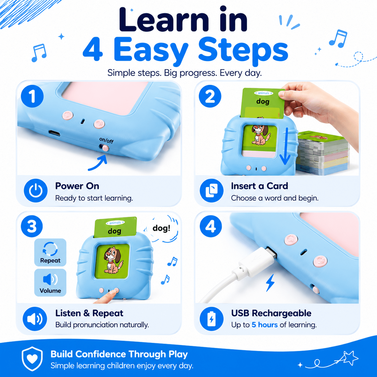 Interactive Learning Cards™